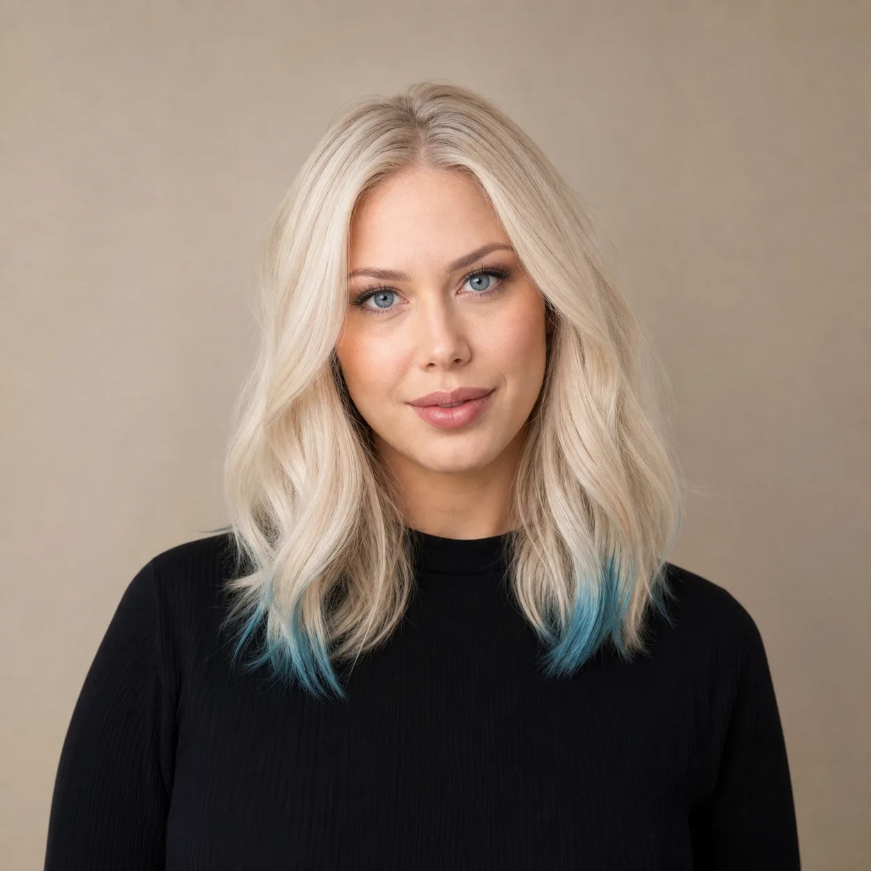 Portrett av frisør Emma